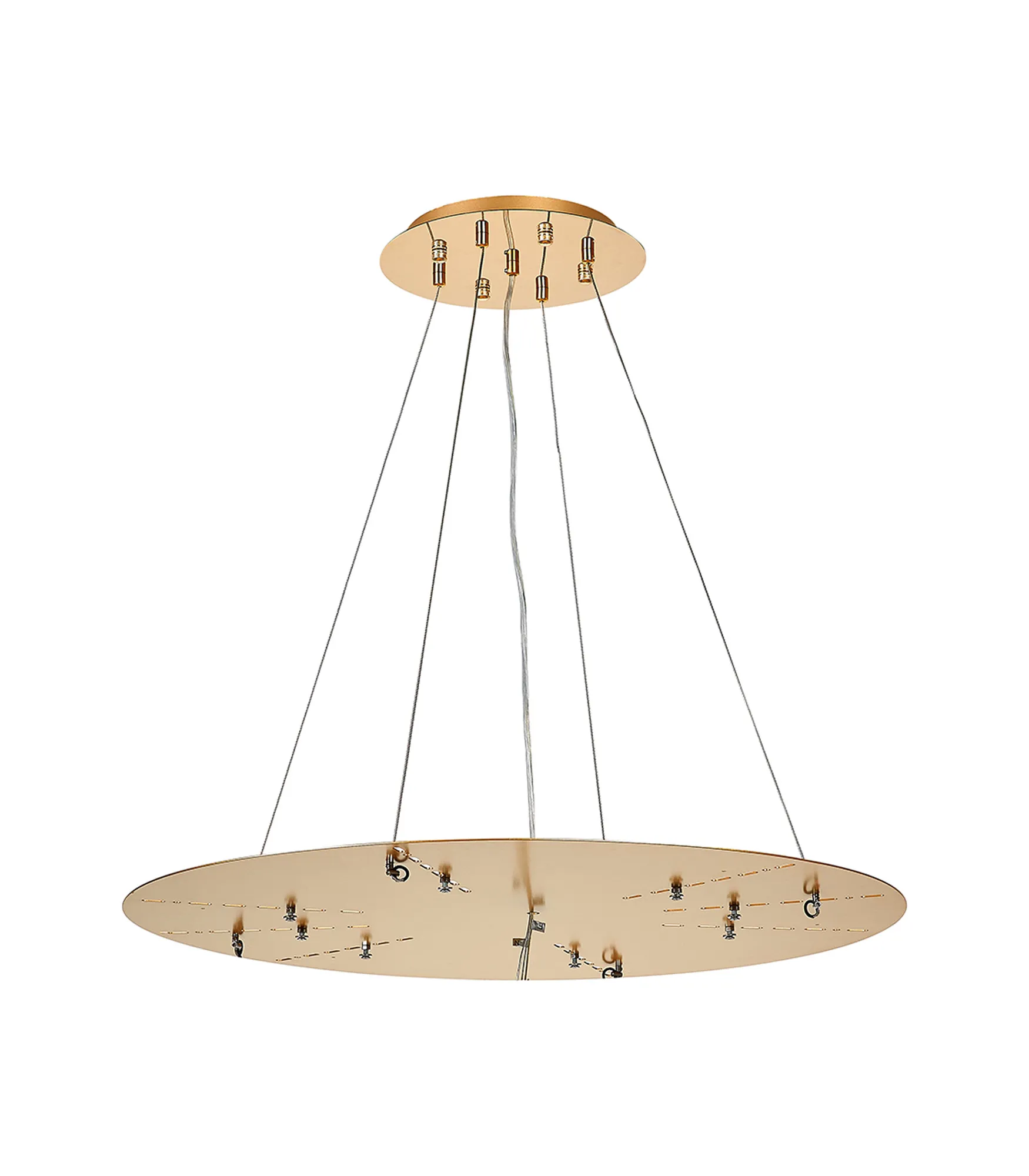 Lowan French Gold Ancillary Products Deco Suspension Plates